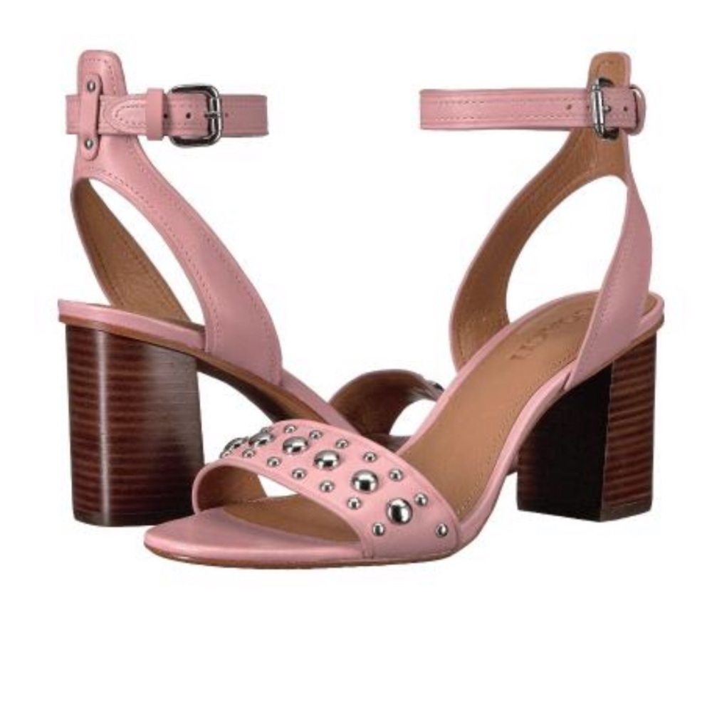 🆕 Coach Paige Studded Mid Heel Size 8 - Picture 5 of 7